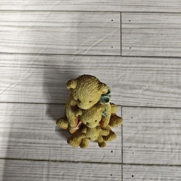 Cherished Teddies Theadore, Samantha & Tyler Vintage Friends Figurine 1991 - Picture 2 of 10